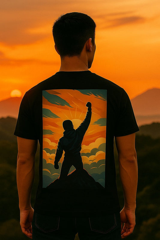 Ronin Athletic T-Shirt Black On Top