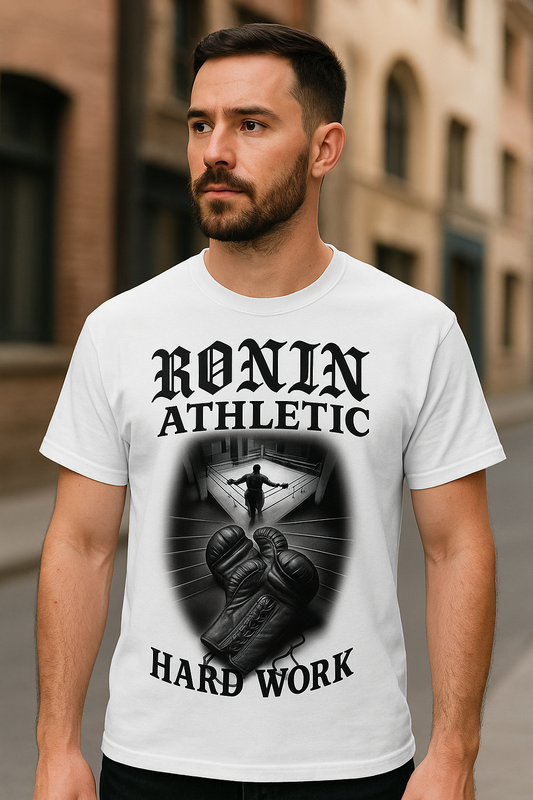 Ronin Athletic T-Shirt White Boxing