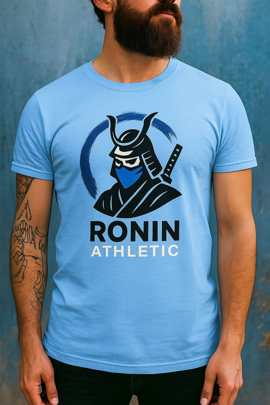 Ronin Athletic T-Shirt Blue Samurai