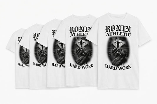 Ronin Athletic T-Shirt White Boxing